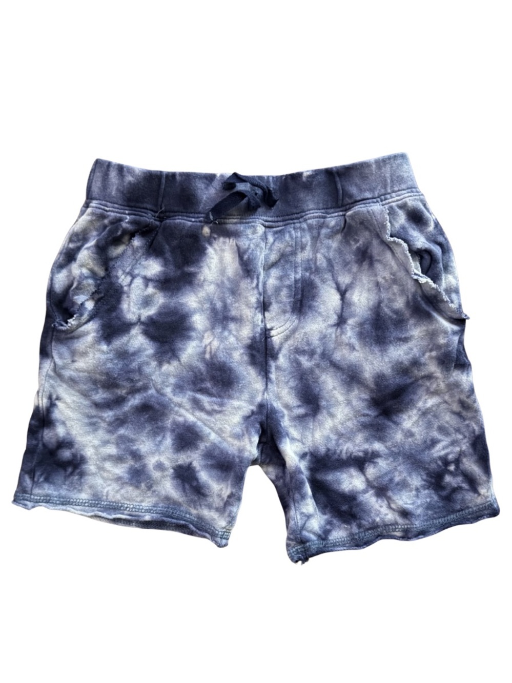 Splendid Boys blue tie-dye shorts size 4 in excellent used condition